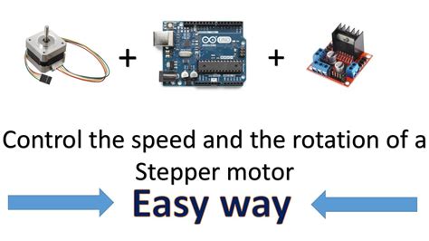 How To Control The Speed And Rotation Of A Stepper Motor Youtube
