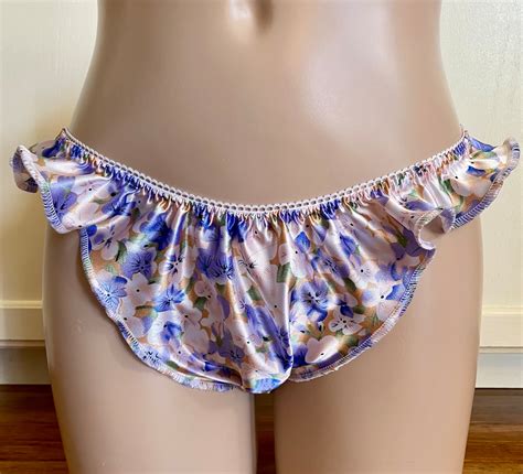 The Flutter Panty Is Silky Smooth Satin With A Fun Flutter Etsy