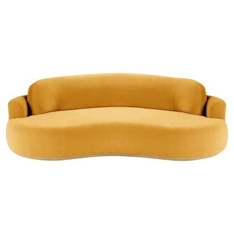 Marie Burgos Design Naked Armless Curved Sofa Wayfair