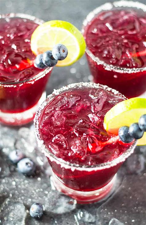 Blueberry Margaritas The Blond Cook