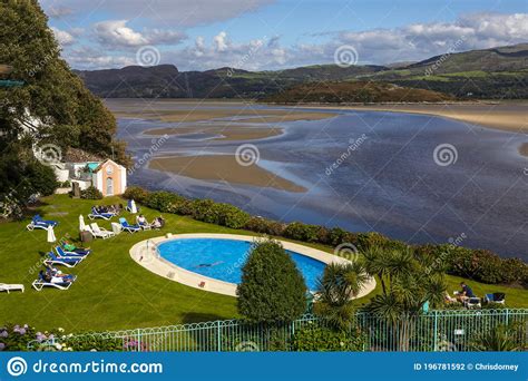 View Of The Dwyryd Estuary From Portmeirion In North Wales Editorial
