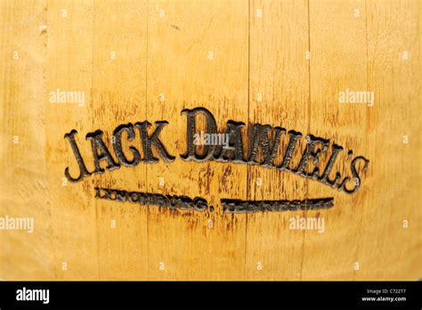 Wooden Jack Daniels Barrel Stock Photo - Alamy