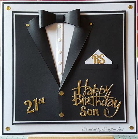007 Inspired Male 21st Birthday Card 18th Birthday Cards 21st