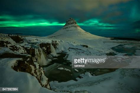 Kirkjufell In Winter High Res Stock Photo Getty Images