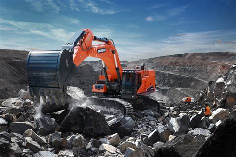 Doosan Infracore Launches Its Largest Excavator The 80 Ton Dx800lc In