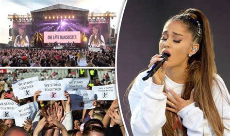 Ariana Grandes One Love Manchester Concert A Star Studded Show Of