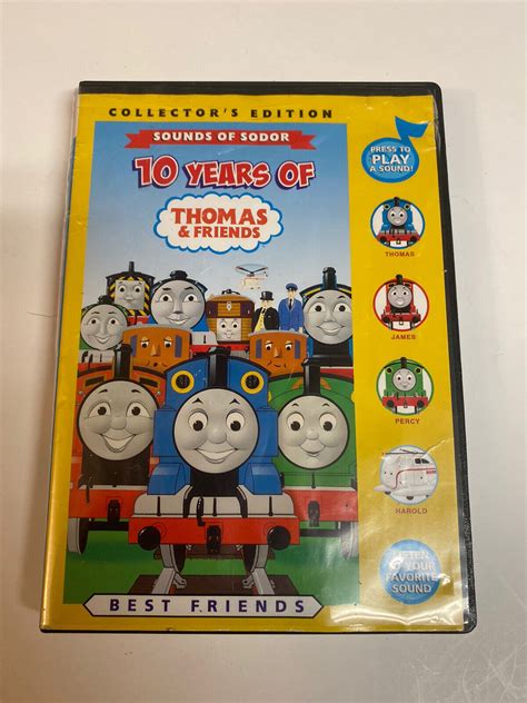 Thomas Friends Ten Years Of Thomas Dvd 2008 Singing Amaray Sound