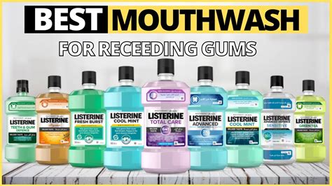 best mouthwash for receding gums 5 best mouthwashes for receding gums youtube