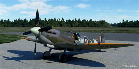 Supermarine Spitfire Mk Ix Raf Dutch 322 Squadron 3w D Sn Mk265