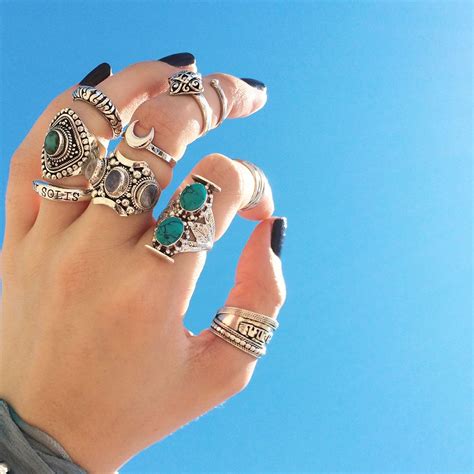statement rings in store now shop dixi statement rings turquoise moon