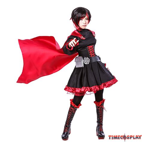 Rwby Red Trailer Ruby Rose Cosplay Costume