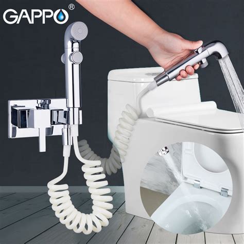 Gappo Bidets Bathroom Hand Shower Bidet Toilet Sprayer Hygienic Shower Bidet Tap Wall Mounted