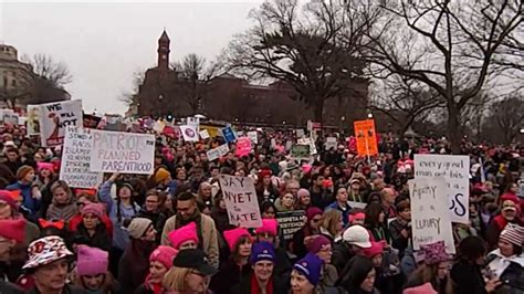 Womens March On Washington Dc 1 21 2017 Youtube