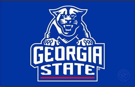 Georgia State Panthers Logo Primary Dark Logo Ncaa Division I D H