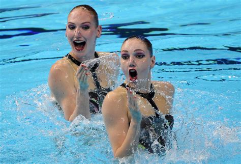 Синхронное плавание Колесниченко и Ромашина завоевали для России