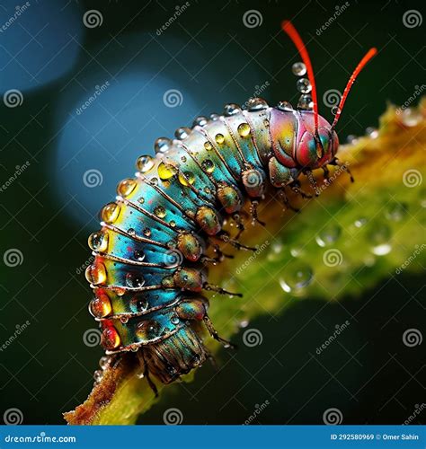 Caterpillar Undergoes Metamorphosis, Emerging As Beautiful Butterfly.AI