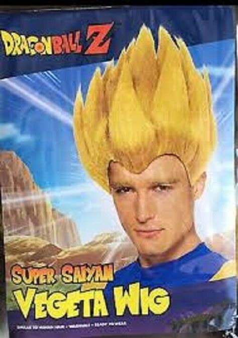 Always protected from click to delivery. DRAGON BALL Z SUPER SAIYAN VEGETA WIG YELLOW WASHABLE WIG ...