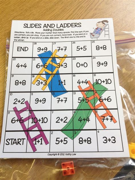 Printable Math Games For Kindergarten