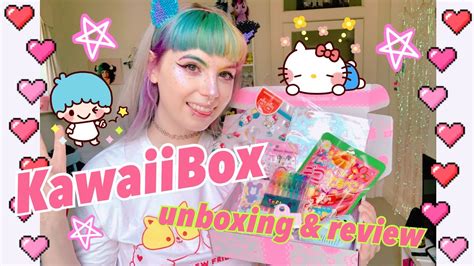 Kawaii Box Unboxing And Giveaway Closed 🌈 Kittenfaeryn Youtube
