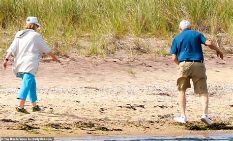 bill and hillary clinton go for a beachside stroll in the hamptons express digest