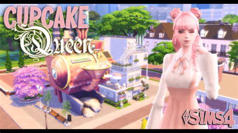 I Made A Cupcake Factory House In The Sims 4 Cupcake Queen 🧁 Stop