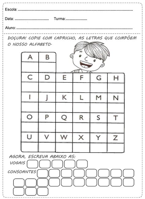 Educar X Atividades Português 1° Ano Alfabetização