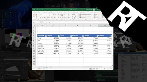 Jak Vytvo It Tabulku V Excelu Vytvo En Tabulky V Excelu Excel