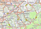 Karte, Stadtplan Hohenlimburg - ViaMichelin