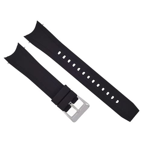 23mm Rubber Diver Watch Band Strap For Citizen Eco Drive Bj2118 Bj2119