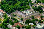 Tübingen von oben - Campus- Universitäts- Eberhard Karls Universität in ...