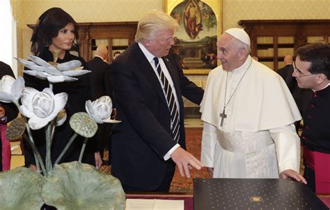 Pope Francis And Donald Trump Meet At Vatican Catholic Herald