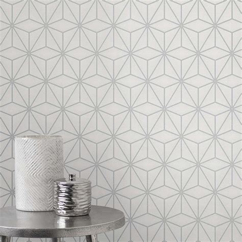 Geometric Wallpaper Texture Silver Wallpaper Geometric Wallpaper