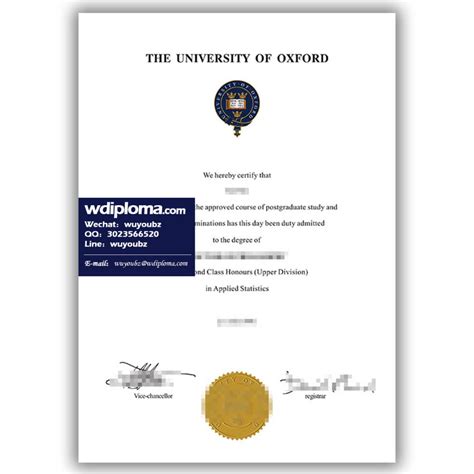 The University Of Oxford Graduation Certificate In 2023 Oxford