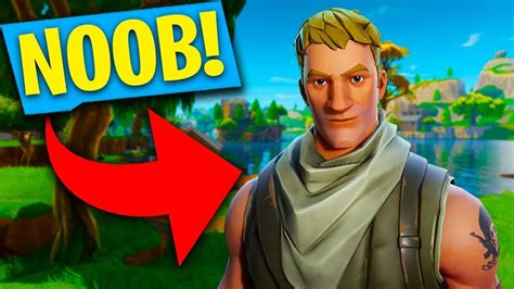 Playing Fortnite Noob Player Youtube