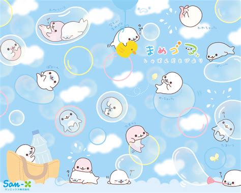 Mamegoma Bubble Wallpaper Mamegoma Wallpaper 15323011 Fanpop