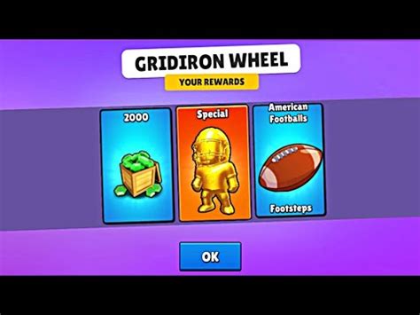 Finally I Got New Special Gridiron Stumble Guys New Special Skin