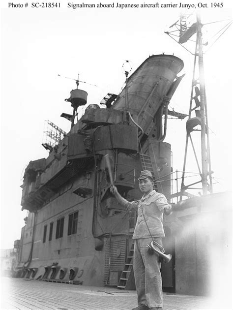 Japanese Navy Ships Junyo Aircraft Carrier 1942 1947