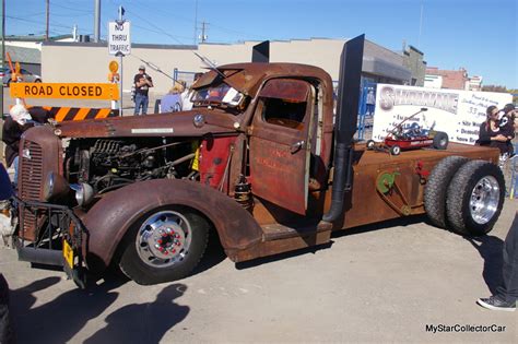 April 2016 This 1938 Dodge 1 Ton Rat Rod Is A Beast And A Huge Crowd