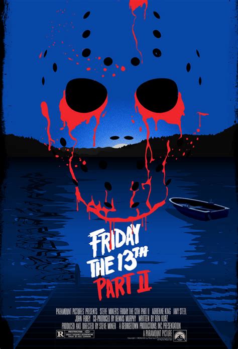 Friday the 13th part iii (1982). His Name Was Jason : An Alternative Poster Art Journey ...