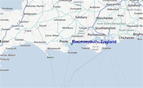 It shares land borders with wales to its west and scotland to its north. Bournemouth, England Tide Station Location Guide