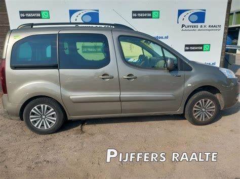 Peugeot Partner Tepee Vti V Phase Sloopvoertuig Groen