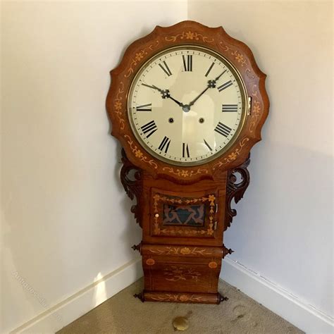 Antiques Atlas Impressive American Drop Dial Wall Clock
