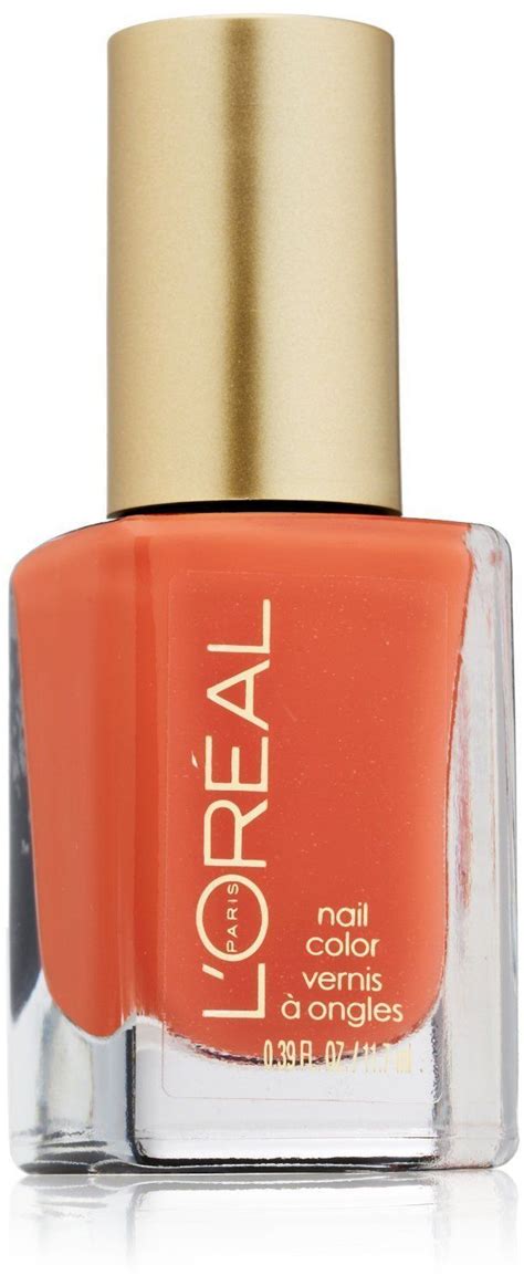 l oreal colour riche nail polish 410 l orange 0 39 fluid ounce