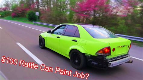 I Spray Painted My Widebody Is300 Drift Car Its Not Terrible