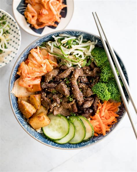 Korean Beef Steak Rice Bowl Ahead Of Thyme