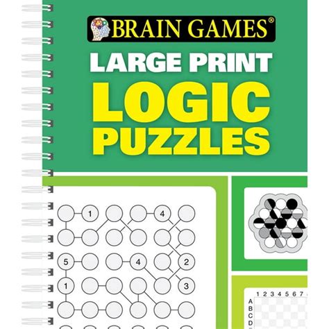 Brain Games Large Print Logic Puzzles Other