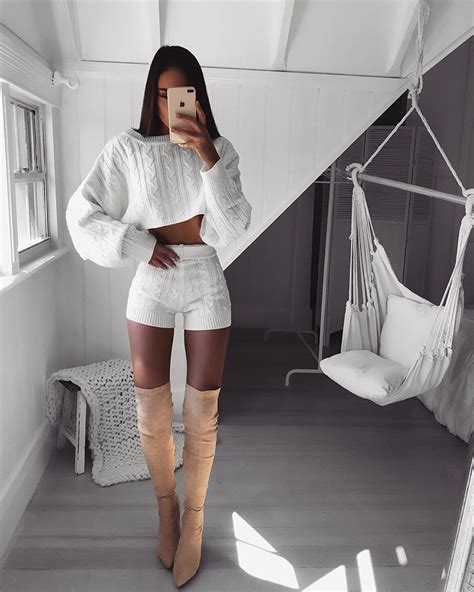 Emma Spiliopoulos 🤍 On Instagram “how Cute Is This Knit Set Wearing