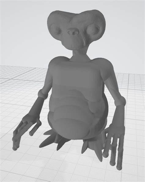 3d Printable Model Figure Alien Cgtrader
