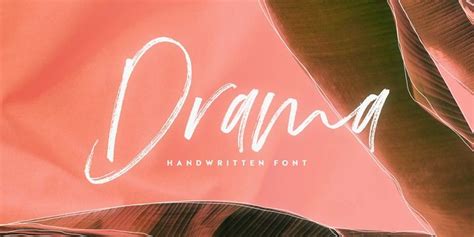 Download Drama Fonts From Studioandstory Myfonts Lettering Design