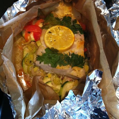 Dos de lieu noir en papillotes Mes recettes